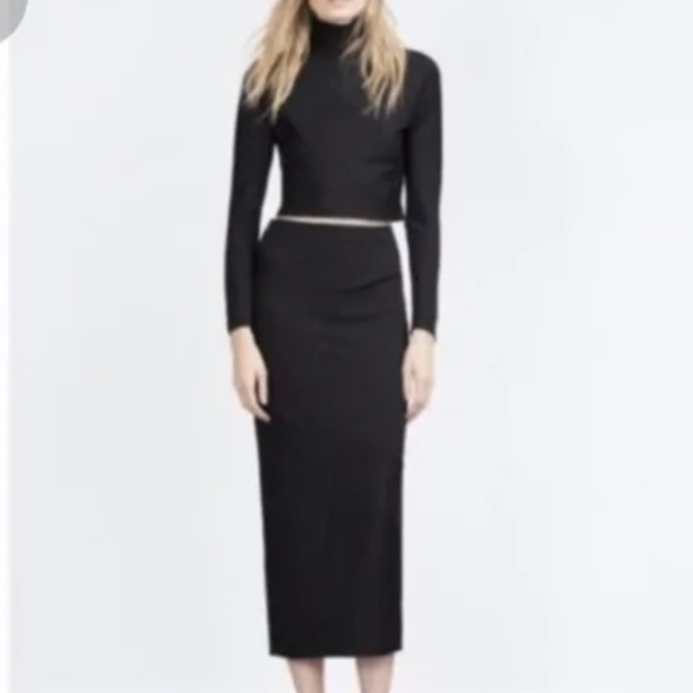 Zara Midi Skirt and Top cord set